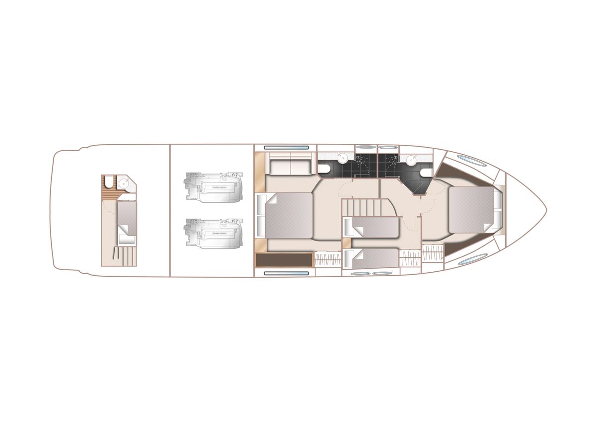 2017 Princess 59 