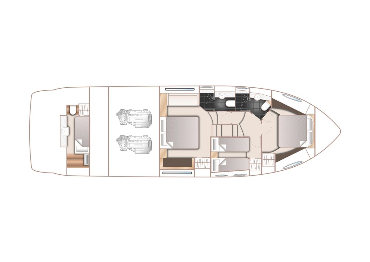 2015 Princess 54 