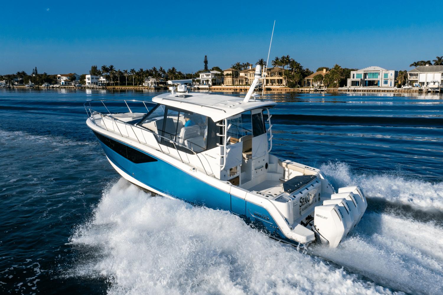 2021 Boston Whaler 405 Conquest Walkaround for sale - YachtWorld