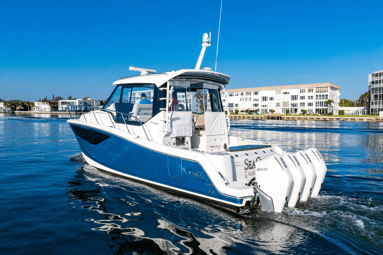 2021 Boston Whaler 405 Conquest Walkaround for sale - YachtWorld