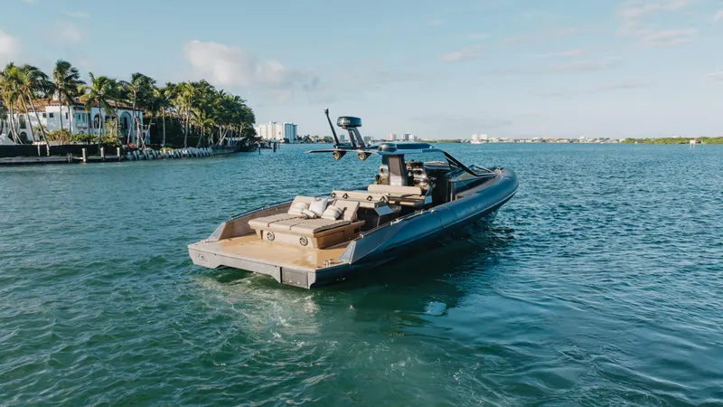 Anvera 48 Yacht Photos Pics Anvera 48 luxury yacht cruising on a sunny day, 2025 model.