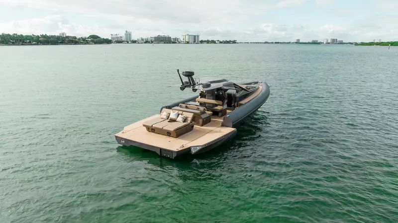 Anvera 48 Yacht Photos Pics Luxury Anvera 48 yacht cruising on calm waters, 2025 model.