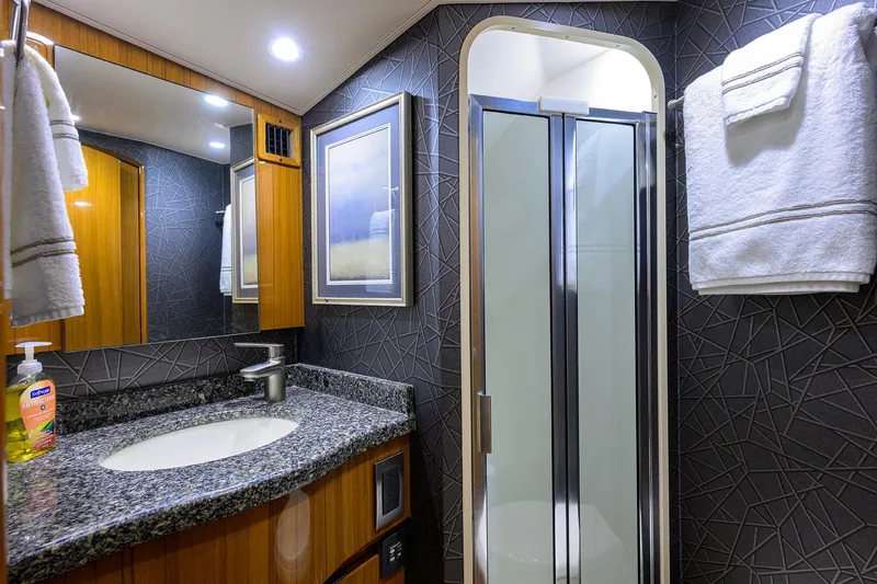 R&r Yacht Photos Pics Viking 52 R&R - Interior Head