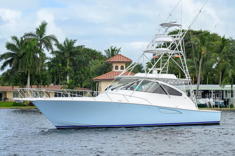 R&r Yacht Photos Pics Viking 52 R&R - Exterior Profile