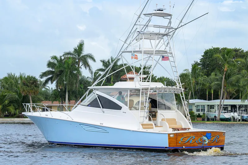 R&r Yacht Photos Pics Viking 52 R&R - Exterior Profile