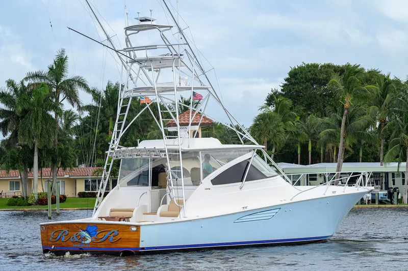 R&r Yacht Photos Pics Viking 52 R&R - Exterior Profile