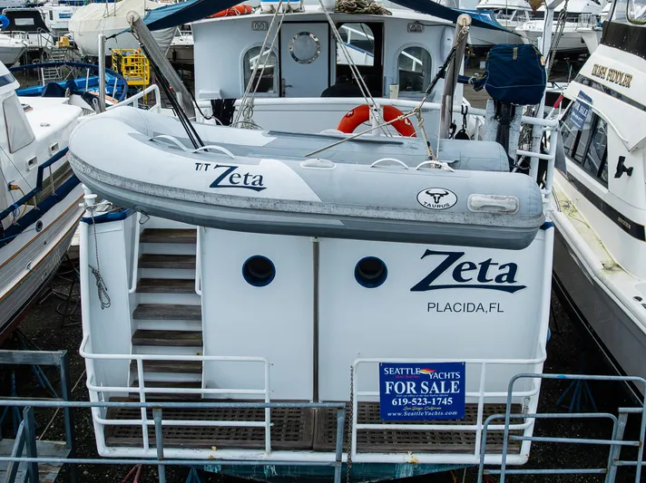Zeta Yacht Photos Pics 2009 Diesel Duck 41-Plus yacht "Zeta" for sale in Placida, FL.