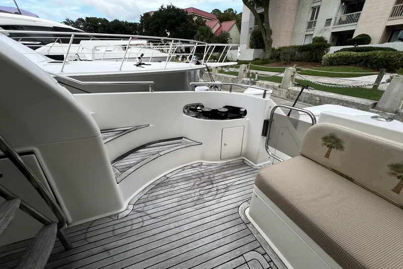  Yacht Photos Pics Aft Deck Starboard Corner Warping Winch