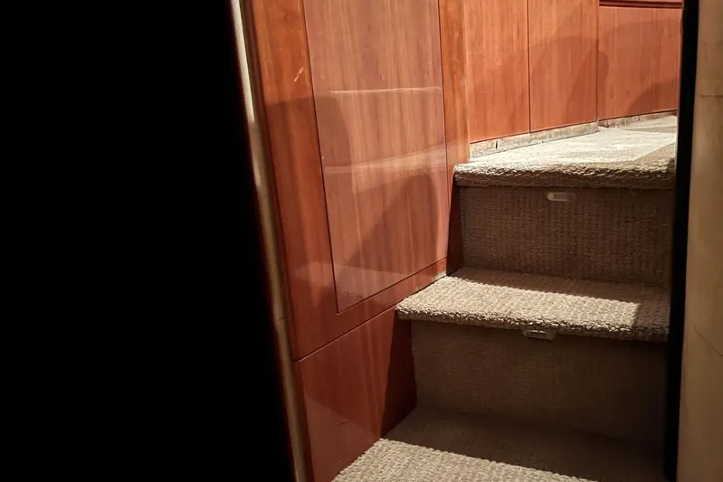  Yacht Photos Pics Leading Down to Overnight Cabins & Head Compartments