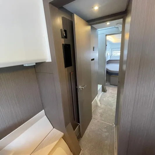Leopard 40pc Yacht Photos Pics Interior of 2025 Leopard 40PC yacht, featuring modern design and cozy cabin space.