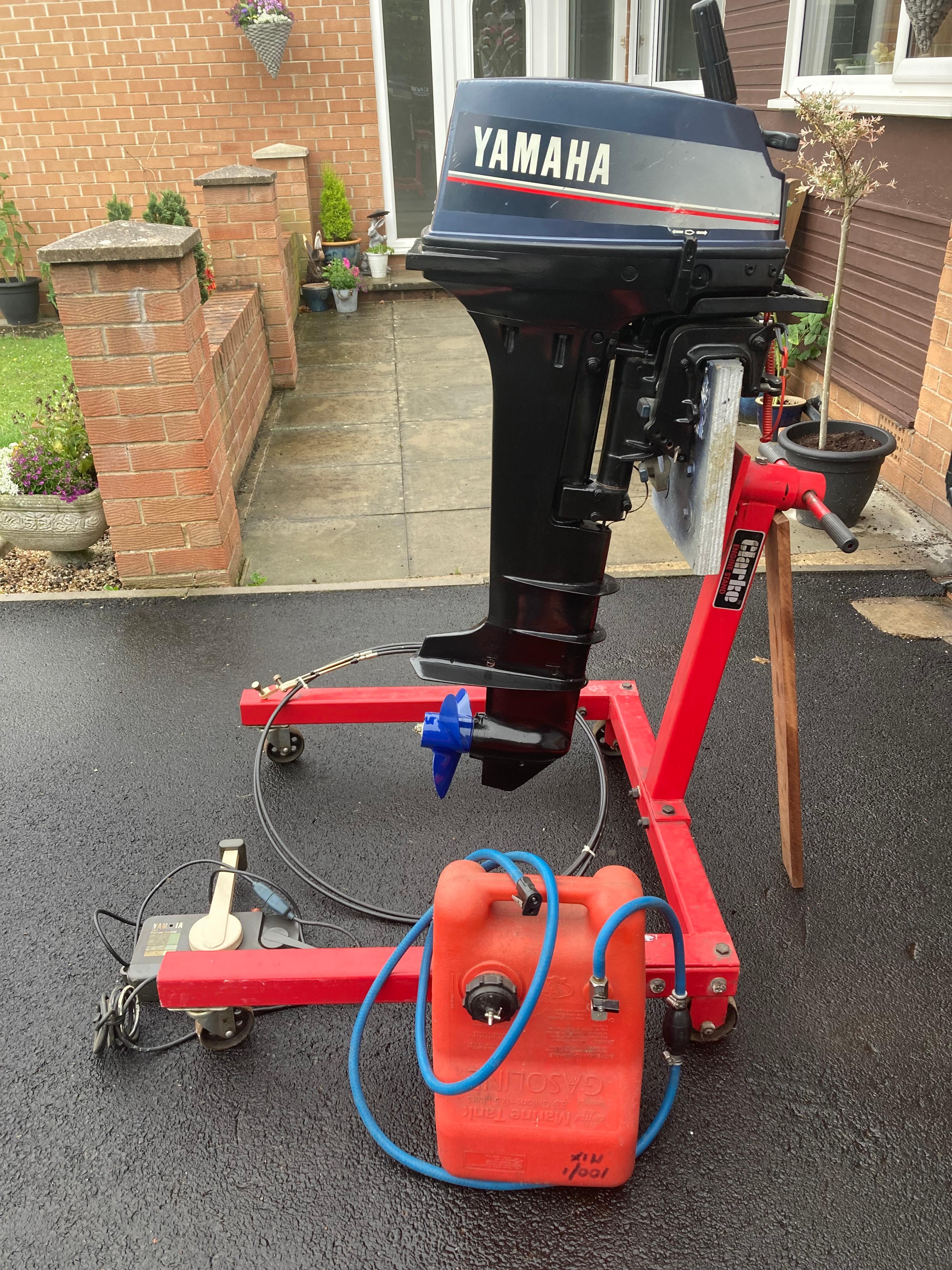 Used 1995 Yamaha Outboards 15hp two stroke long shaft Boats and Outboards