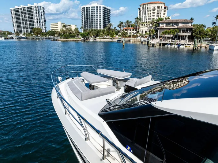 Food Fighter Yacht Photos Pics 2023 Galeon 640 Flybridge- FOOD FIGHTER- Bow