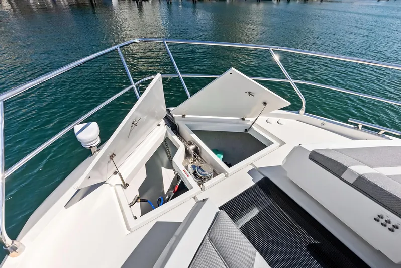 Food Fighter Yacht Photos Pics 2023 Galeon 640 Flybridge- FOOD FIGHTER- Bow