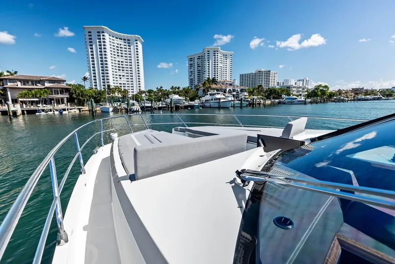 Food Fighter Yacht Photos Pics 2023 Galeon 640 Flybridge- FOOD FIGHTER- Bow