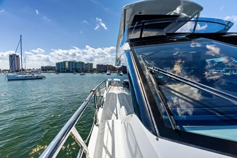 Food Fighter Yacht Photos Pics 2023 Galeon 640 Flybridge- FOOD FIGHTER- Catwalk