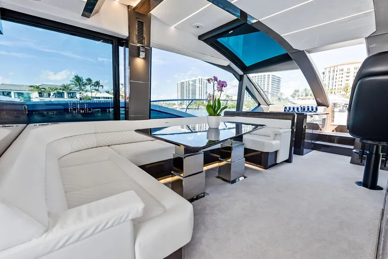 Food Fighter Yacht Photos Pics 2023 Galeon 640 Flybridge- FOOD FIGHTER- Salon