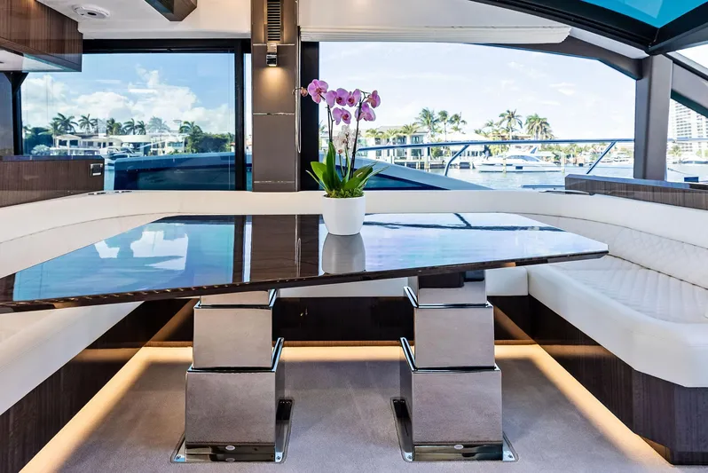 Food Fighter Yacht Photos Pics 2023 Galeon 640 Flybridge- FOOD FIGHTER- Salon