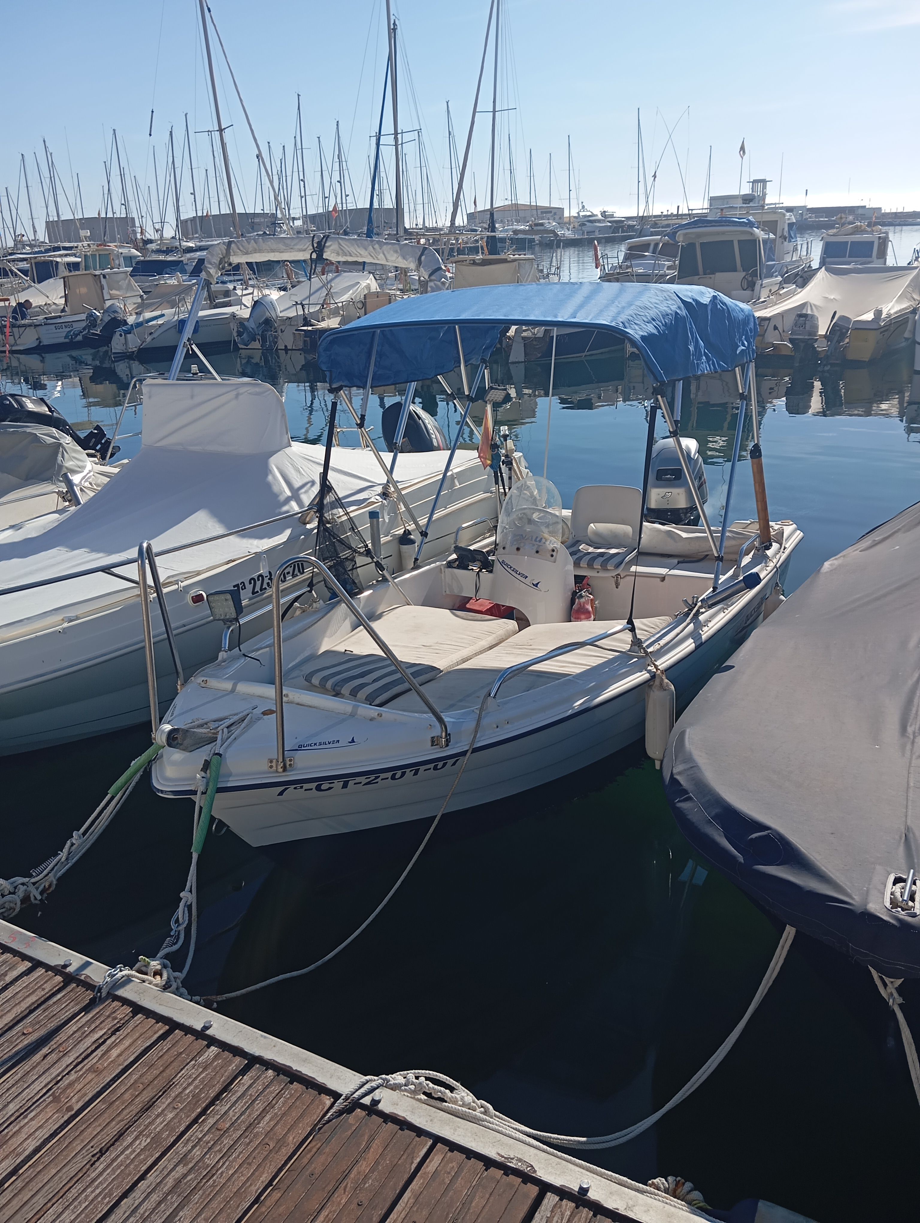 2007 Quicksilver 440 Fish