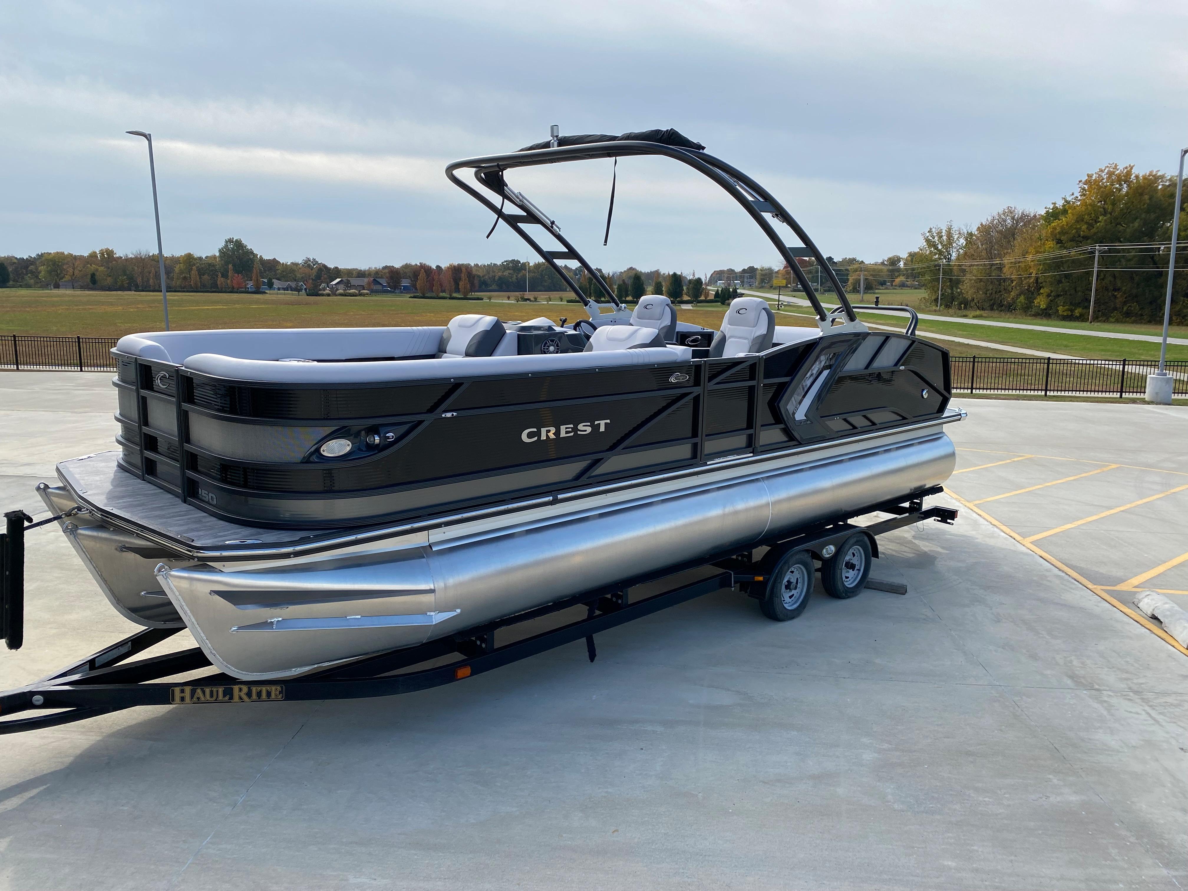 22 Crest Car 250 Rs Pontoon Boat For Sale Yachtworld