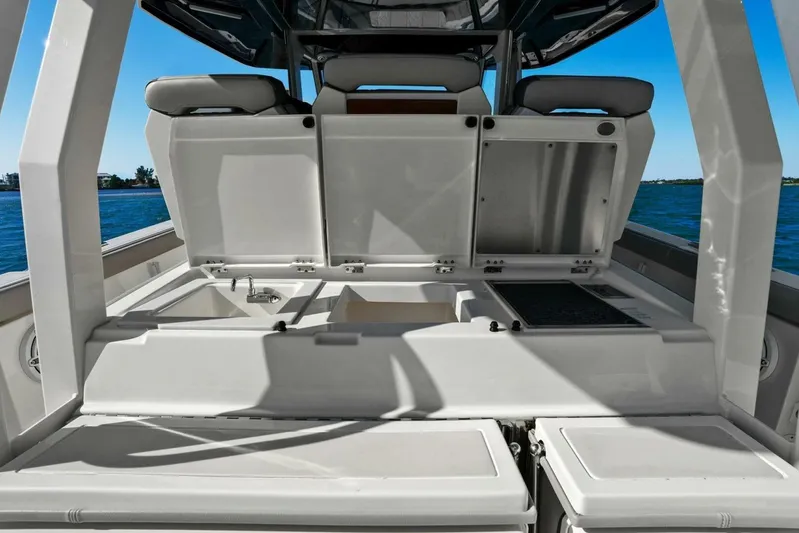  Yacht Photos Pics 2024 Pursuit S 358 Sport - Storage