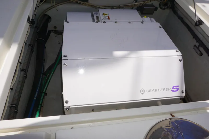  Yacht Photos Pics Seakeeper 5 gyrostabilizer installed in 2015 SeaVee 430 FA boat.