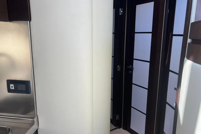  Yacht Photos Pics Interior of 2008 Azimut 43S yacht, featuring modern design and sleek finishes.