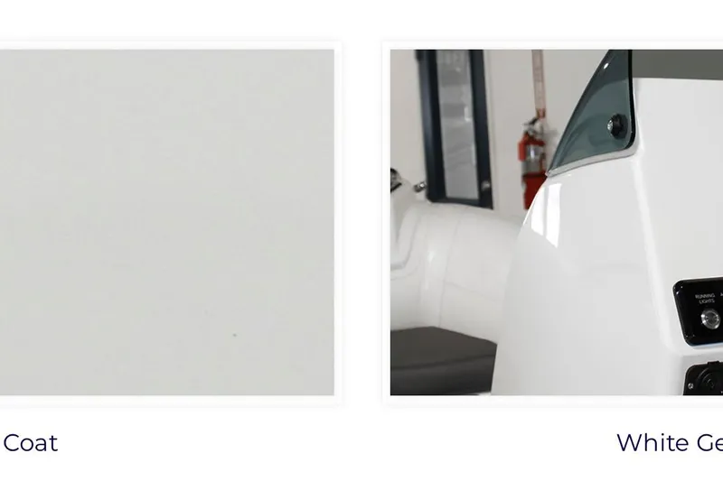  Yacht Photos Pics White Gelcoat (color chart sample)