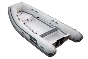 2021 AB Inflatables Navigo 13 VS Inflatable Boat forward-hull, roomiest Fiberglass RIB