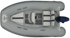 2021 AB Inflatables Alumina 9.5 ALX Deep V-Hull Aluminum Sport Console RIB Boat