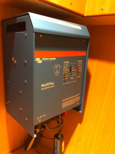 Ibis Yacht Photos Pics Victron Energy MultiPlus inverter charger installed on Outbound 46, 2008 model.