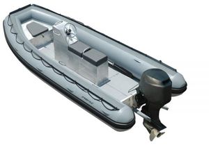 2021 AB Inflatables Profile ALU Shallow A16 Inflatable Boat Shallow Water for Search, Rescue and Com