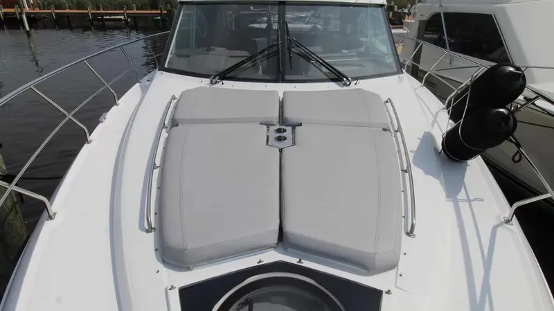 Stella Maris Yacht Photos Pics 2016 Cruisers Yachts 45 Cantius with spacious deck and sleek design.