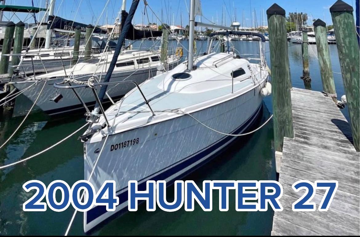 hunter 27 yacht for sale