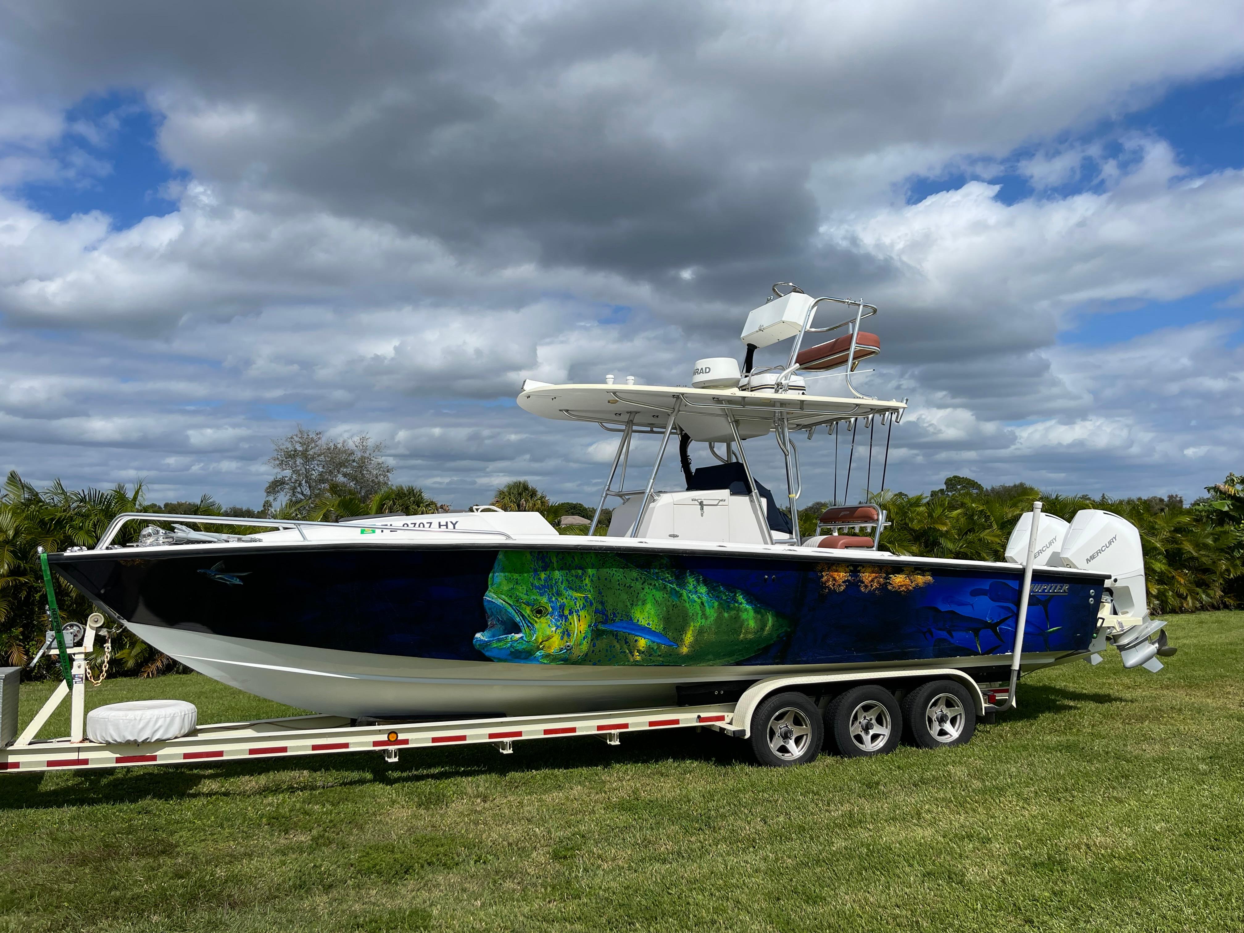 1993 Jupiter 31 Cuddy Cabin Center Console for sale YachtWorld