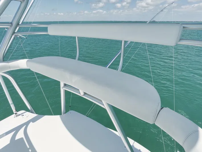 Gamechanger Yacht Photos Pics Viking 42 GAMECHANGER - Tower Bench Seat