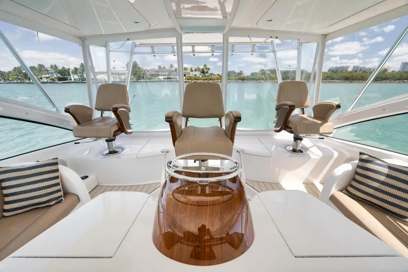 Gamechanger Yacht Photos Pics Viking 42 GAMECHANGER - Helm Chairs