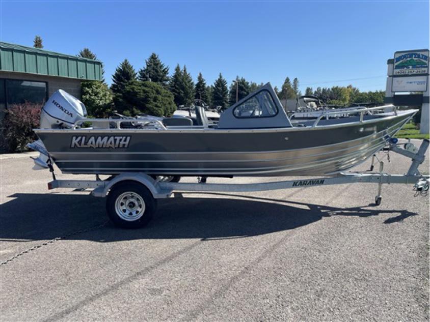 Klamath 18 Open windshield