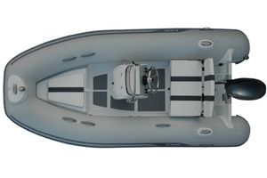 2021 AB Inflatables Alumina 11 ALX Deep V-Hull Aluminum Sport Console RIB Boat