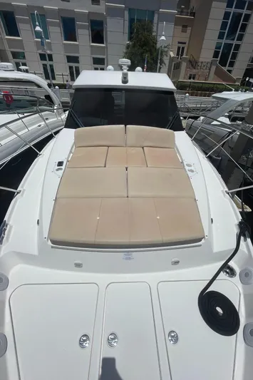 Caribbean Smile Yacht Photos Pics 2019 Regal 42 Grande Coupe yacht with spacious sunbathing deck.