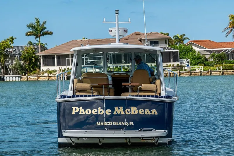 Phoebe Mcbean Yacht Photos Pics 2011 Back Cove 30 boat named "Phoebe McBean" in Marco Island waters.