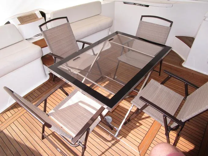 Pretty Lady Yacht Photos Pics Folding Table