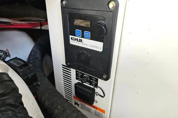  Yacht Photos Pics Kohler advanced digital control panel on 2014 Four Winns V375 boat.