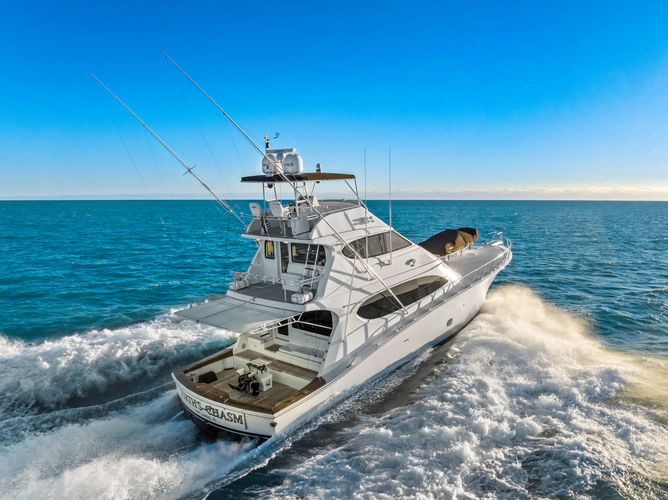 2011 Hatteras Enclosed Bridge