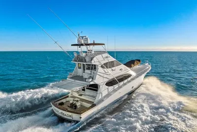 2011 Hatteras Enclosed Bridge