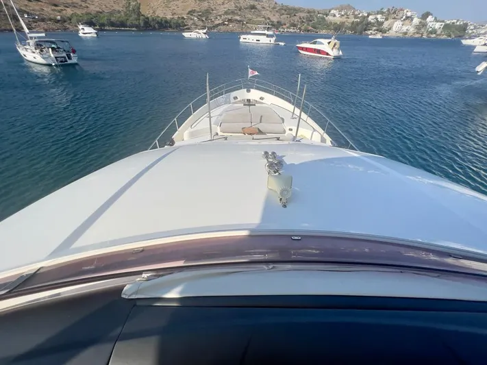  Yacht Photos Pics 2015 Princess 82 luxury yacht on calm waters.