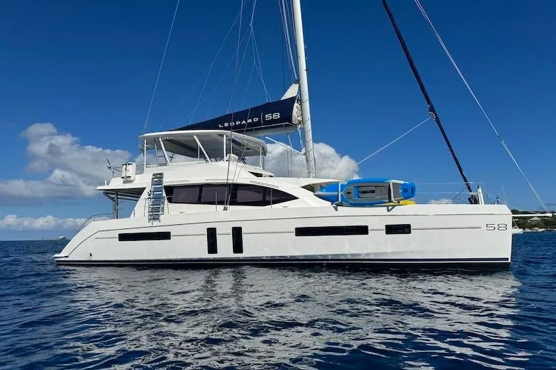 Ruby One Yacht Photos Pics Catamaran Leopard 58