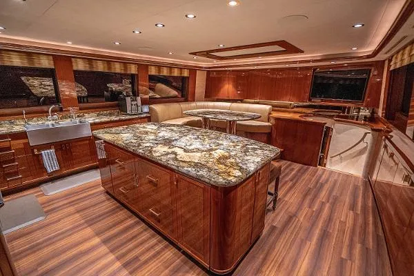 Risky Business Yacht Photos Pics Country Kitchen Galley