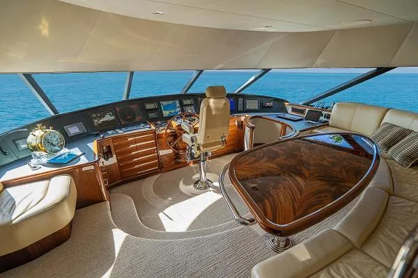 Risky Business Yacht Photos Pics Pilothouse