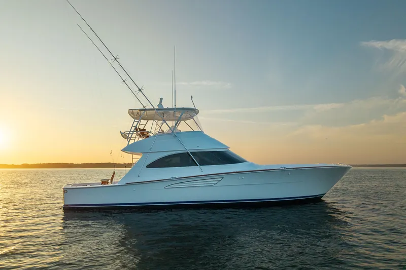 Salty Dog Yacht Photos Pics Viking 54 Salty Dog - Starboard Profile