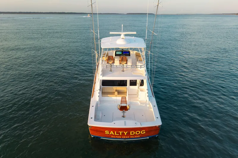 Salty Dog Yacht Photos Pics Viking 54 Salty Dog - Aft Aerial